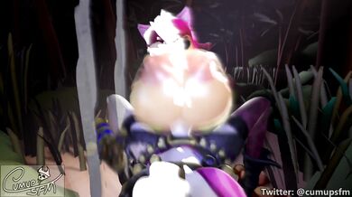 The Hentai Chronicles: Annie and Jinxs Titty Fuck Adventure