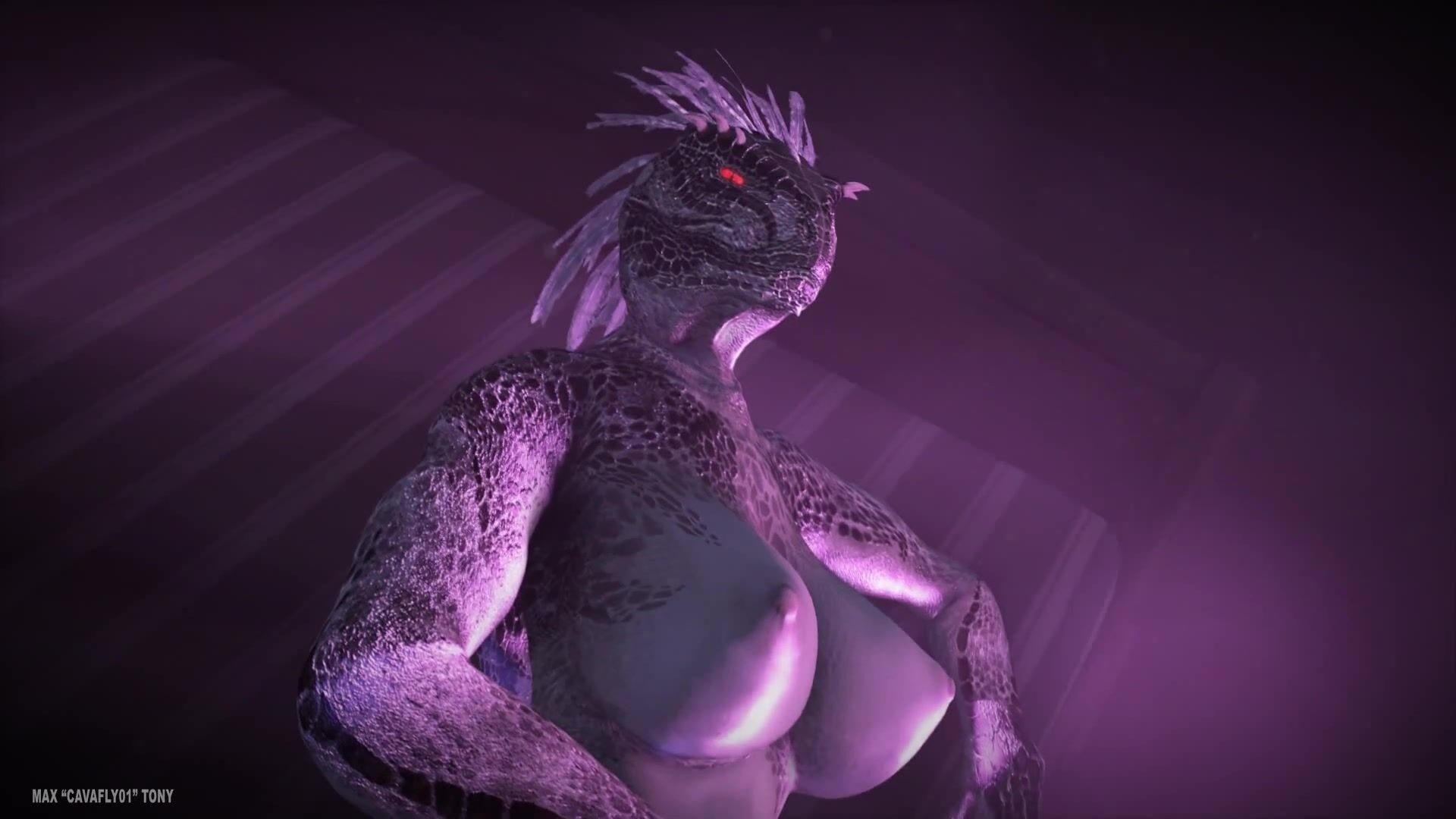 Under the moonlight their forms merged in a wild embrace