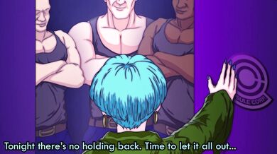 In this 4k porn video, Bulmas birthday celebration takes a wild turn when she is presented with an unexpected gift from her friends