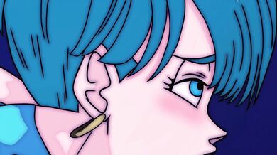 In this 4k porn video, Bulmas birthday celebration takes a wild turn when she is presented with an unexpected gift from her friends