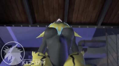 Watch as Mewtwo and Zera Meltdown come together for a hot PMV