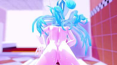 Erotic Massage at the Luxurious Japanese Bathhouse with Yukihana and Lamy (Hololive) [JguRh] [4K]