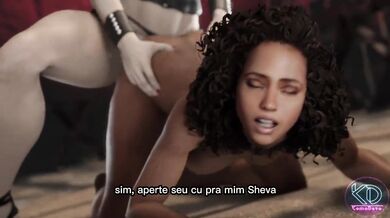 Futa Excella e a foderar Sheva Alomar (Tradução em PT-BR)