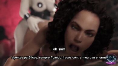 Futa Excella e a foderar Sheva Alomar (Tradução em PT-BR)