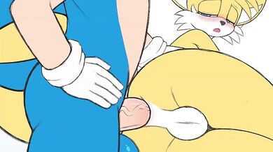 Watch Sonic and Tails have wild sex with their sexy pet bunny, Tweezalton!