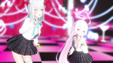 [4kmmd]Shiroko Hoshinos Ai-Pie Dance Hall plus ver[kasunishi]