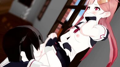 You should watch this hot MILF Futa being fucked by 6 big dicks in HD quality!