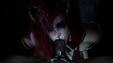 Sexy Succubus Scarlett: Double Penetration Delight