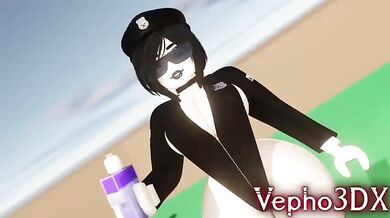 Seduced by Two Futanari Roblox Avatars Created by Vepho3DX