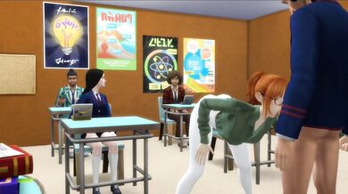 Mrs Maddie is taken by force and violated by her entire class in this hardcore hentai porn movie