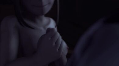 Watch this hot babe in a toga get handjob while her great M8 records it in 1080p