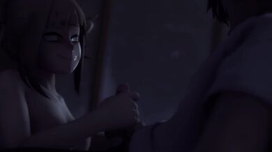 Watch this hot babe in a toga get handjob while her great M8 records it in 1080p