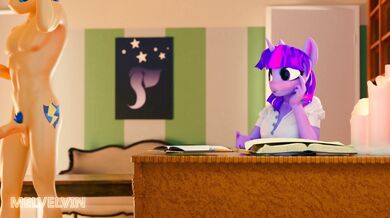 Hey guys, its study break time! Lets watch this hot new porn video starring Mel Velvin!