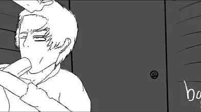Watch the hot busty babes getting face fucked in a public bathroom by an unknown guy This hentai porn video is brought to you by Baba Animator
