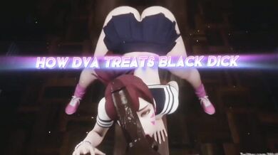 Dva gets blacked out and edited in the Sato NSFW Video!