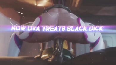 Dva gets blacked out and edited in the Sato NSFW Video!