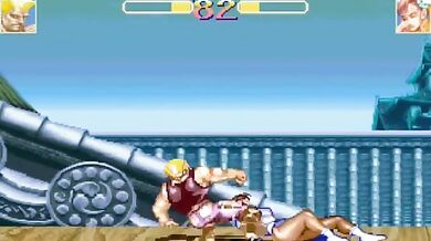 Ryona: Guile vs Chunli 1 becomes Guile and Chunli engage in a heated Ryona battle!