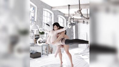 Tifa Fucks Two Boys 1 [MilkyGirls]