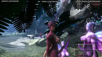 The Sexual Adventures of Two Succubi Masturbating with Butterflies