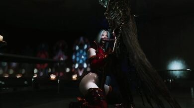 The Elder Scrolls V: Skyrim - Sally Whitemane and Monsters Getting It On