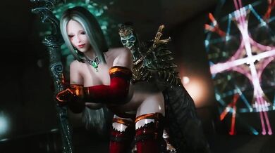 The Elder Scrolls V: Skyrim - Sally Whitemane and Monsters Getting It On