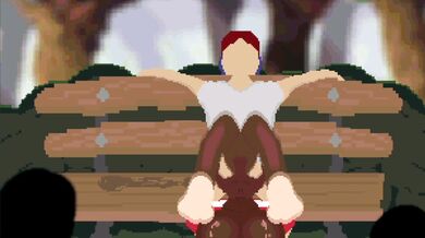 Little Lopunny wakes up early from her slumber to find a sleeping guy in her bedroom