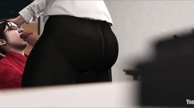 Office Holiday Party - Zoey Gets Sucked by Her Boss Eva! Featuring Big Johnson