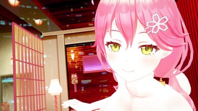 After Sex with Miko Sakura in Haniwas Miniature Garden