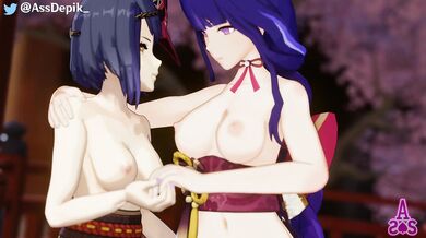 Rebellious Saras Sexual Conquest in Feudal Japan, with Shoguns Mighty Spear!