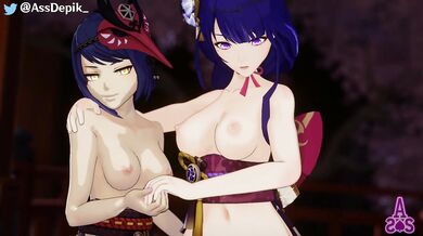 Rebellious Saras Sexual Conquest in Feudal Japan, with Shoguns Mighty Spear!