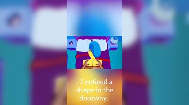 The naughty neighbor caught masturbating in her garden, was Busted with Marge Simpson