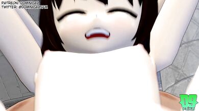 KonoSubas Megumin and Yunyun Get Double-Teamed in Sex Competition