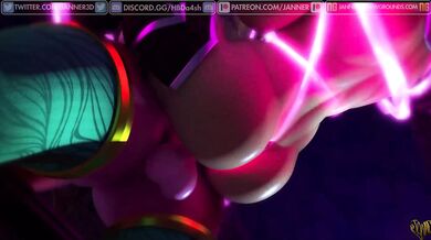 Watch as Ezria gets fucked by a goblin girl in 3D!