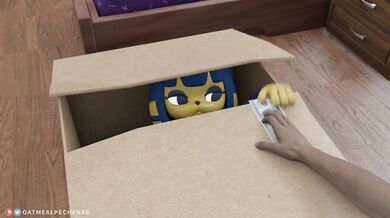 Busty Ankhia gets it from both ends in Boat Meal Pecan Pie POV