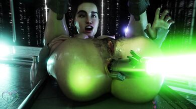 Sexy Jedi Apprentice Explores New Forms of LightSword Play