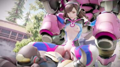The Ultimate Mega-Bomb: DVa, Doomfist and their Infinite Orgasms!