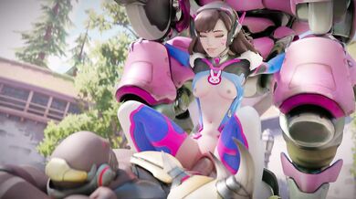 The Ultimate Mega-Bomb: DVa, Doomfist and their Infinite Orgasms!