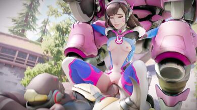 The Ultimate Mega-Bomb: DVa, Doomfist and their Infinite Orgasms!