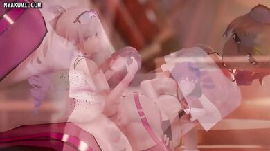 Watch the Kafka Lewd Dance Bonus porn video featuring hot babes having a wild time on screen