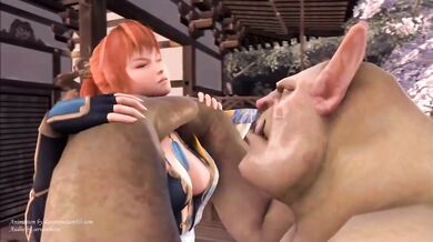 The Wet and Wild Adventures of Kasumi: Fucked by an Ork - Darsovin