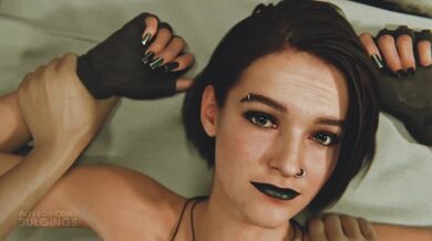 Tornado Terror: Jill Valentines Gothic Bulging-Senpai Fuckfest