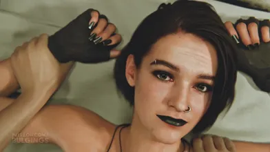 Tornado Terror: Jill Valentines Gothic Bulging-Senpai Fuckfest