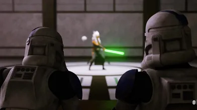 Rex gives Ahsoka her reward [uncensored] [Star Wars: The Clone Wars]