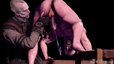 The Sorcerous Seductress: The Witchers Gay PMV Adventure with Obaba