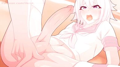 Theobromine and Shimakaze X Astolfo: The Ultimate Hentai Fusion