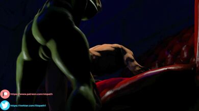 Watch this full-length futa porn video where an orcish maiden rides a human cock with her massive futanari ass