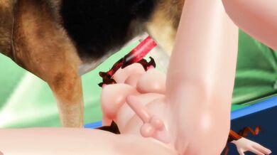 The adventures of a futa and her dog, with two puppies on the side!