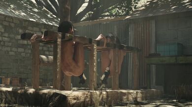 Sexy Adventure: Lara Croft and Sheva Alomar Strapped to a Tor*ture Rack!