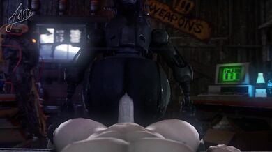 Women who love toys in the sex store after closing hours