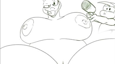 Its Queen K Rool now, as she takes charge and dominates her submissive slave boy